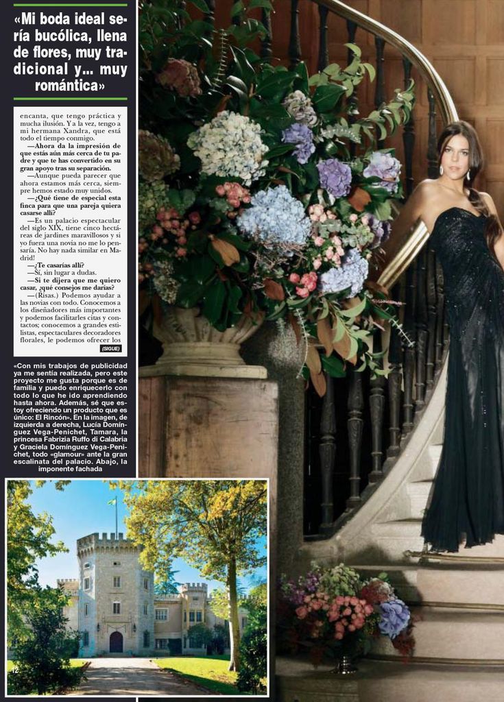 Tamara Falcó boda recreación