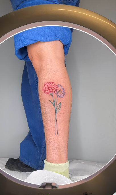El tatuaje de Alba Flores
