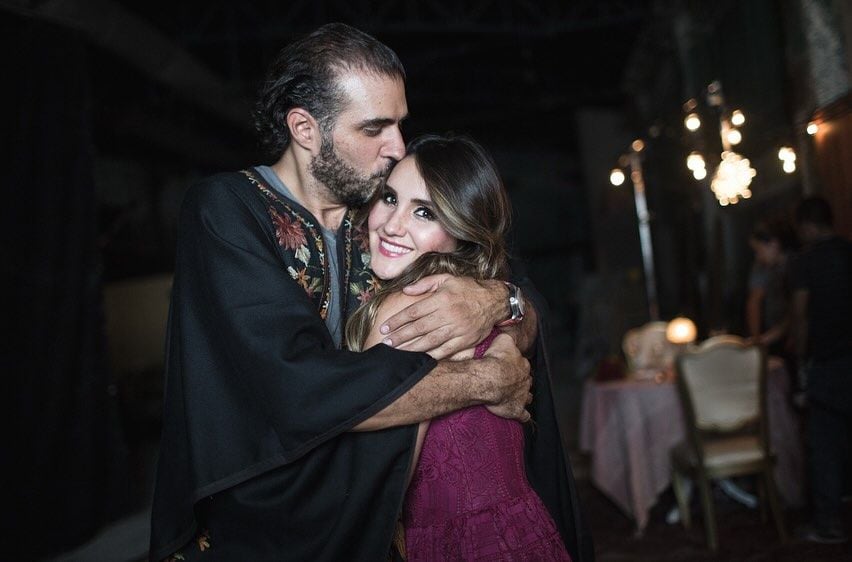 Dulce María y su esposo, Paco Álvarez
