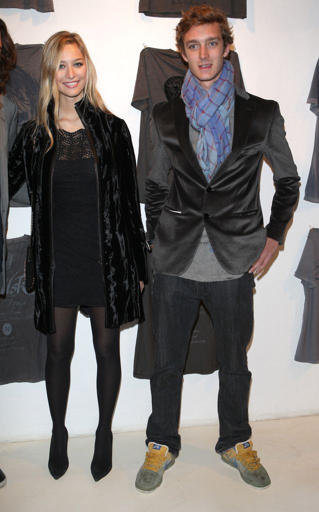 Beatrice Borromeo and Pierre Casiraghi attend the "Doodsky T-Shirts by Andrea Sabrier" cocktail party as part of Milan Fashion Week Autumn/Winter 2009/2010 Menswear on January 20, 2009 in Milan, Italy.  (Photo by Venturelli/WireImage) 