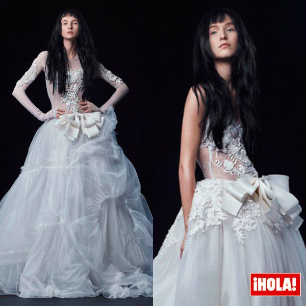 Vera Wang, colección de novia para el otoño 2016.
