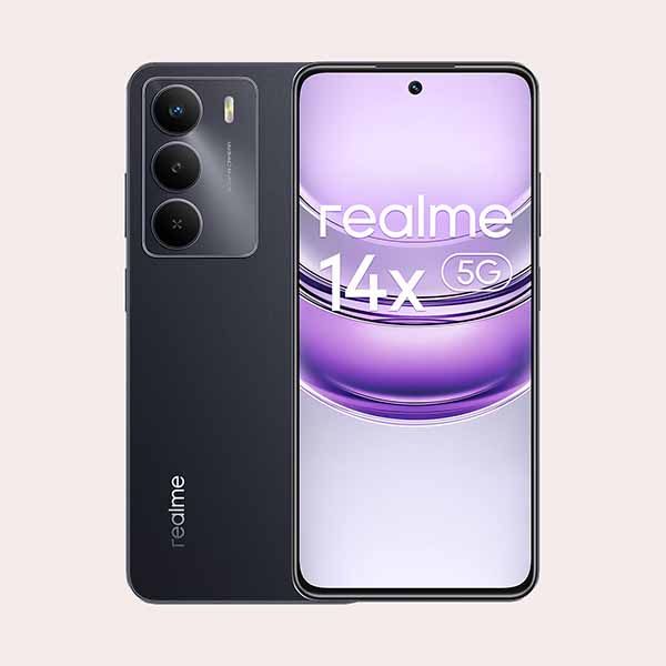 Móvil Realme 14x 6,7" Mediatek Dimensity 6300 - Negro 256 GB + 8 GB RAM