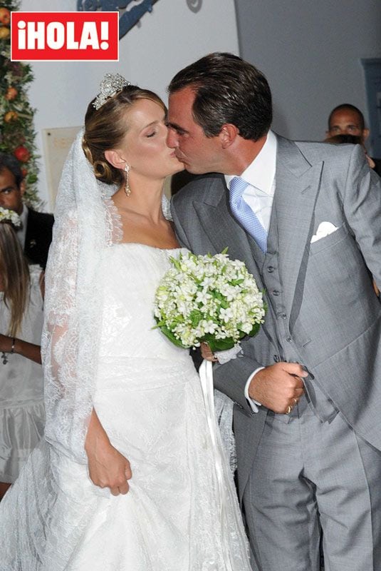 Nicolás de Grecia y Tatina Blatnik