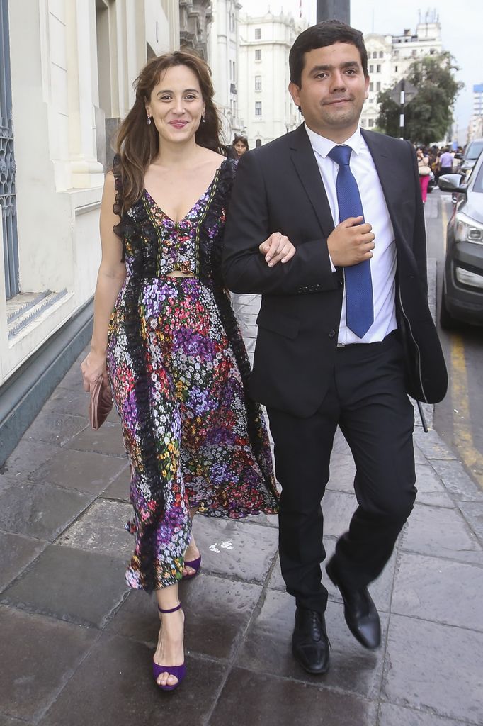 Tamara Falcó en la boda de Sassa de Osma y Christian de Hannover.
