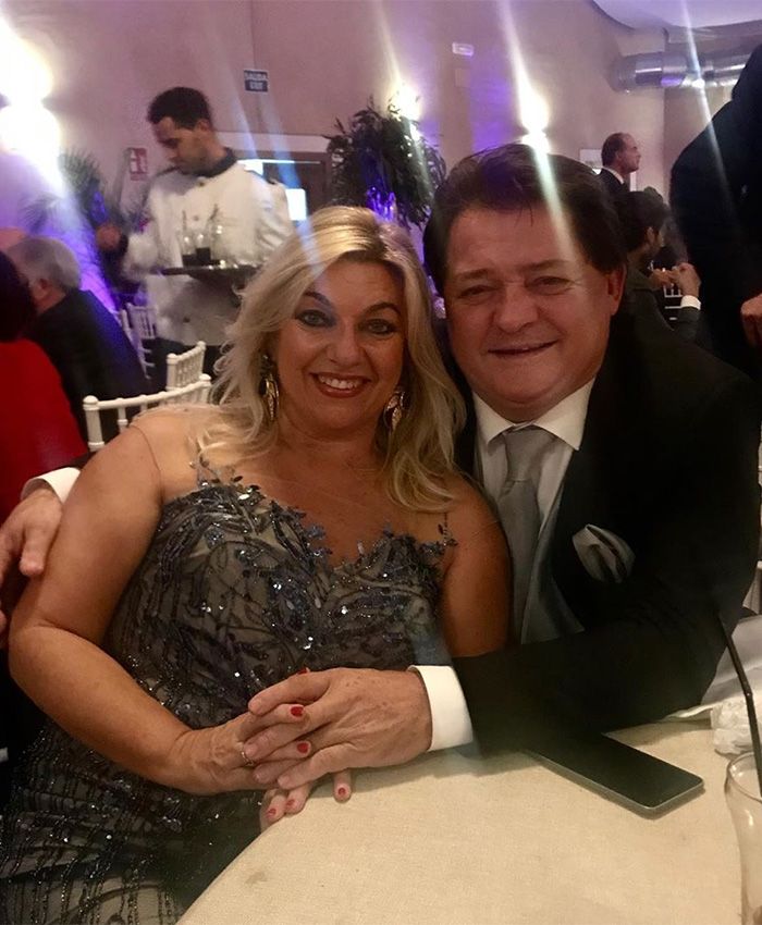 'El Soro' y su mujer, Eva Rogel