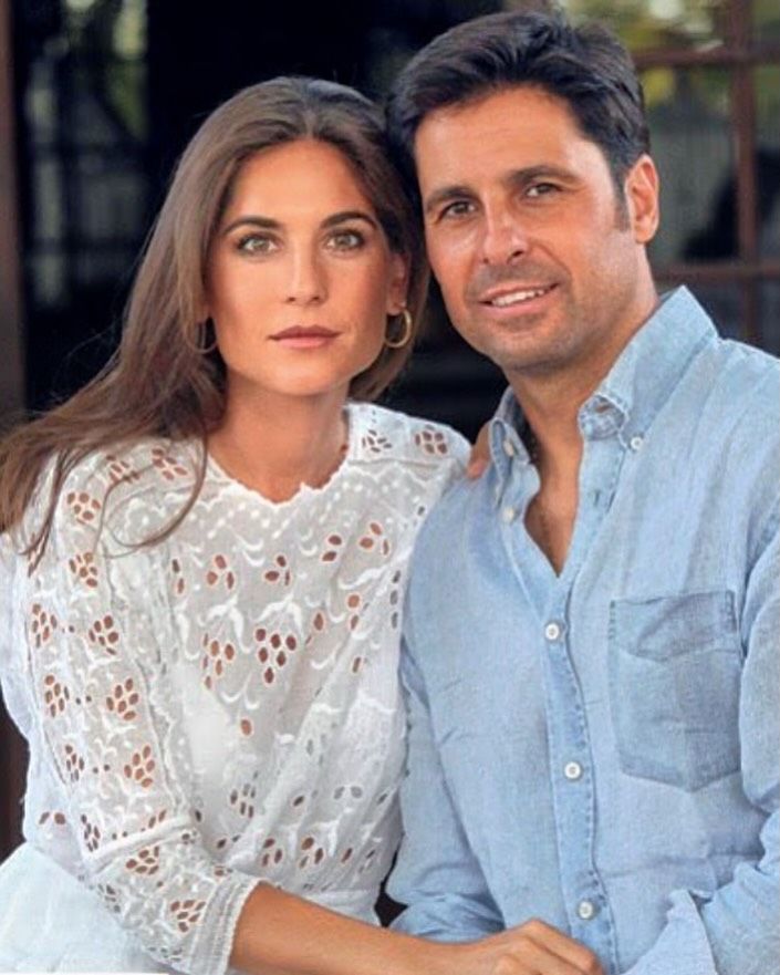 La bonita foto compartida por Lourdes con su marido