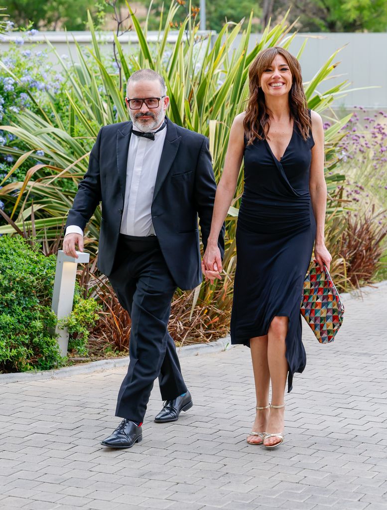 Marta Flich y su pareja, el escritor y guionista Edu Galán