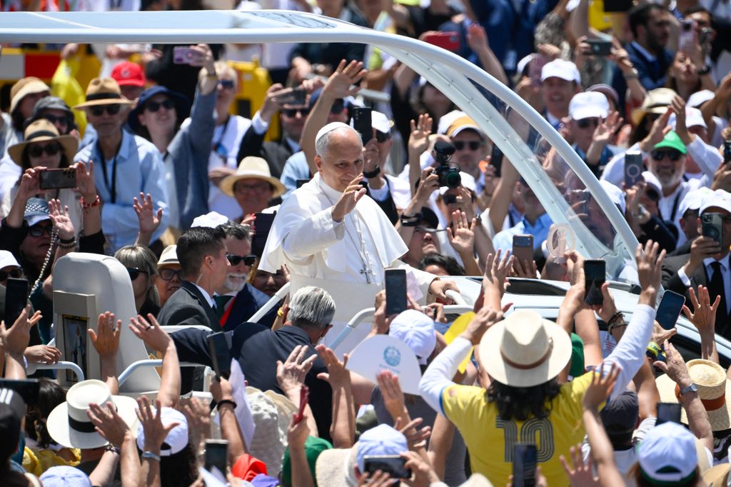 El Papa León XIV en Santa Cruz de Tenerife