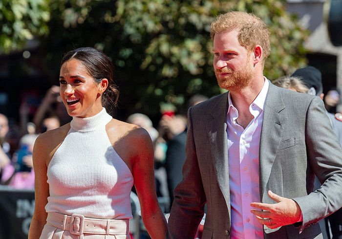 Meghan Markle y el príncipe Harry 