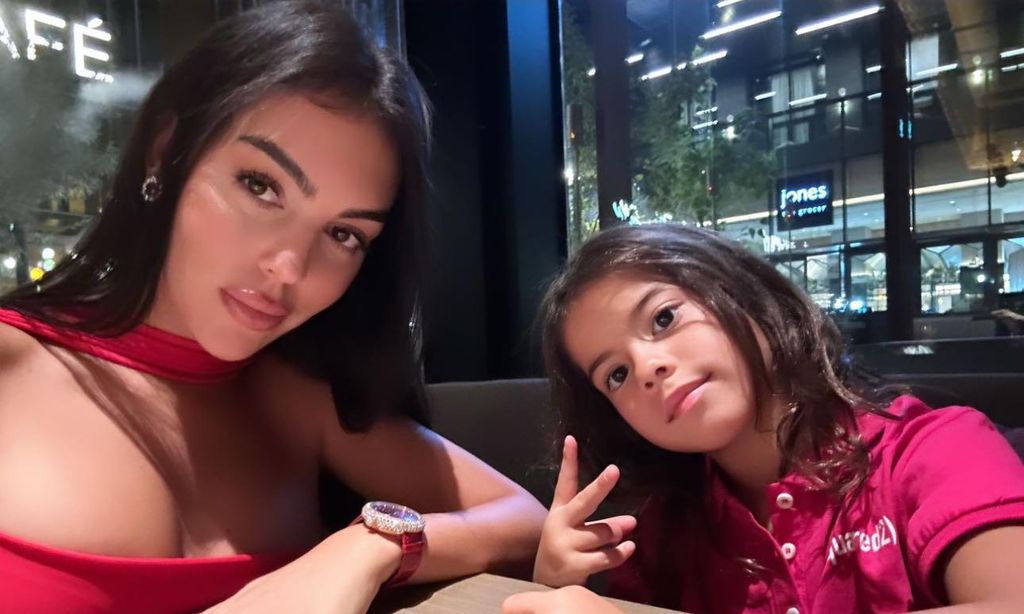 georgina rodr guez y su hija eva