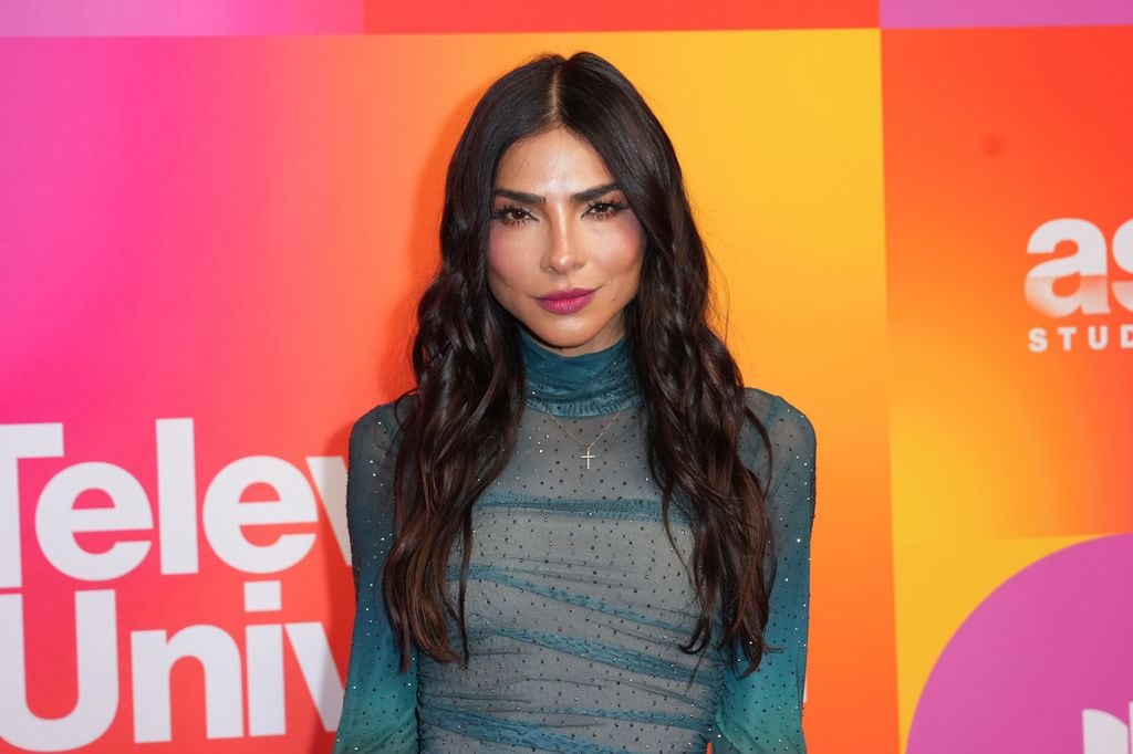 Alejandra Espinoza en el TelevisaUnivision 2025 Upfront en Nueva York.