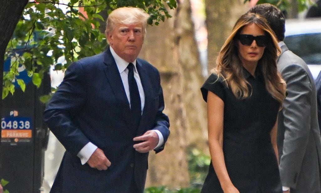 ivanka melania more trump family members attend ivanna trump s funeral photos