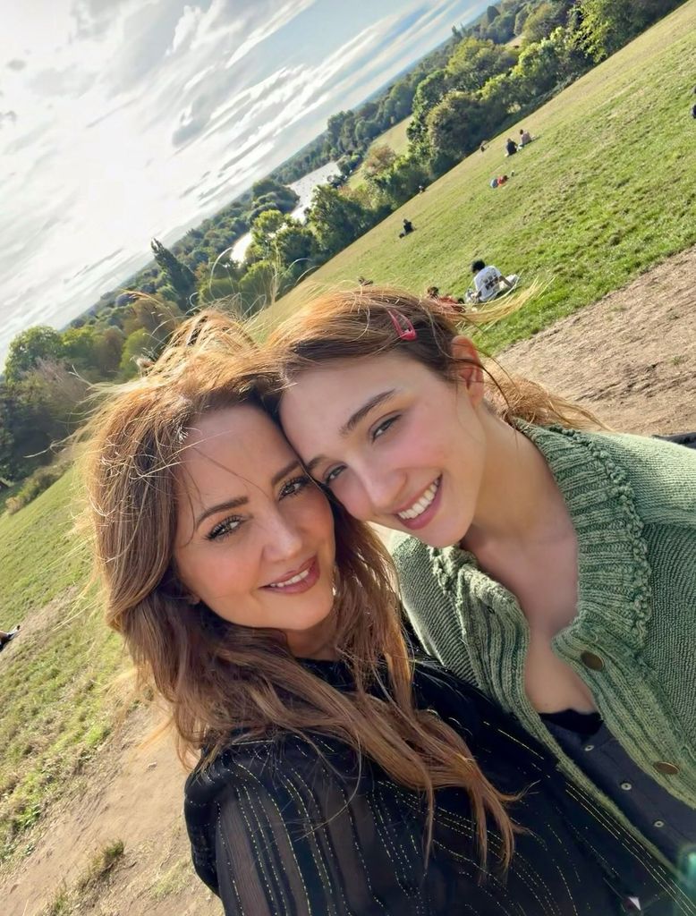 Andrea Legarreta y su hija Nina Rubín.