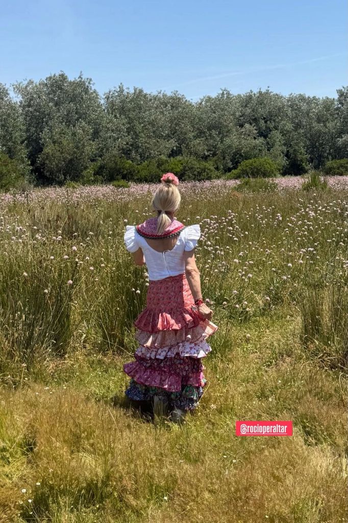 Eugenia Martínez de Irujo en El Rocío 2026.