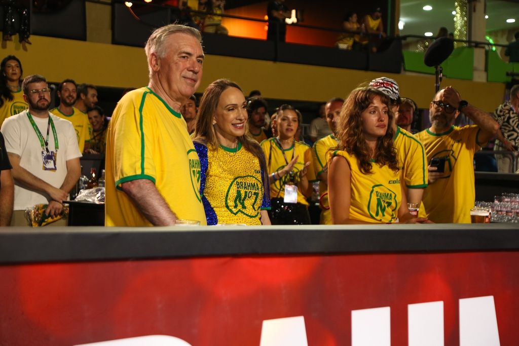 Como un 'carioca' más, el técnico italiano no quiso perderse una de las festividades más conocidas del país