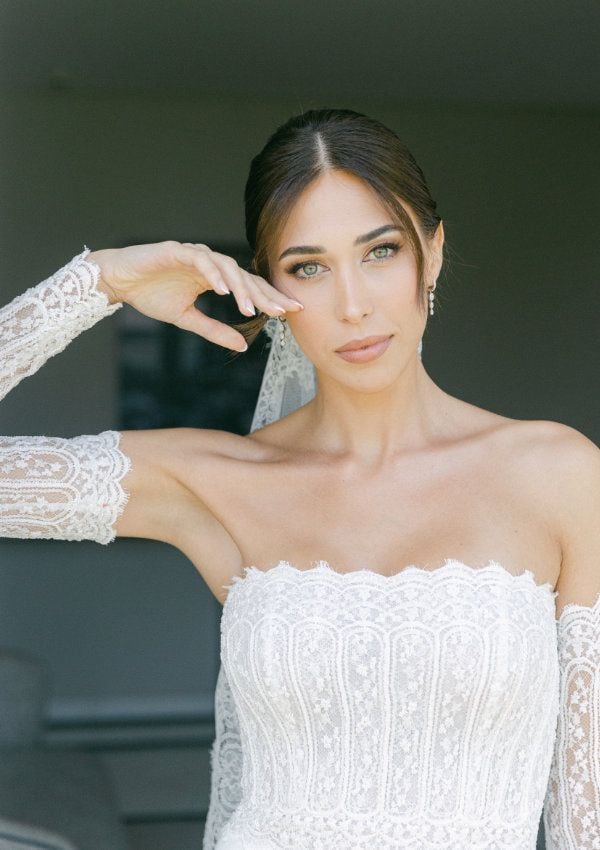 Andrea Martínez y Kepa Arrizabalaga en su boda