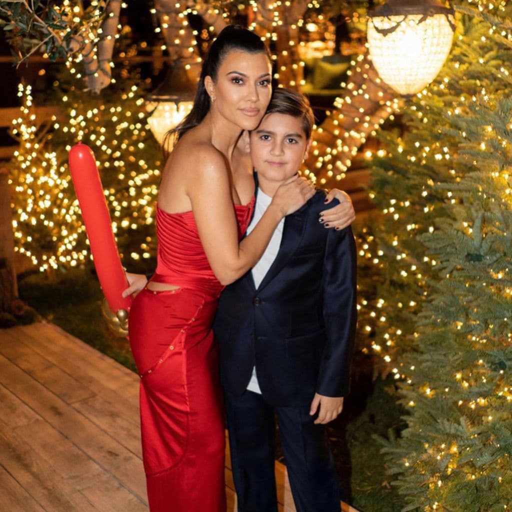 kourtney kardahsian y su hijo