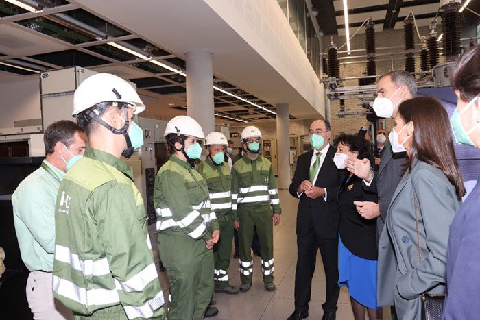 Los Reyes en el Campus de Innovación y Formación de Iberdrola
