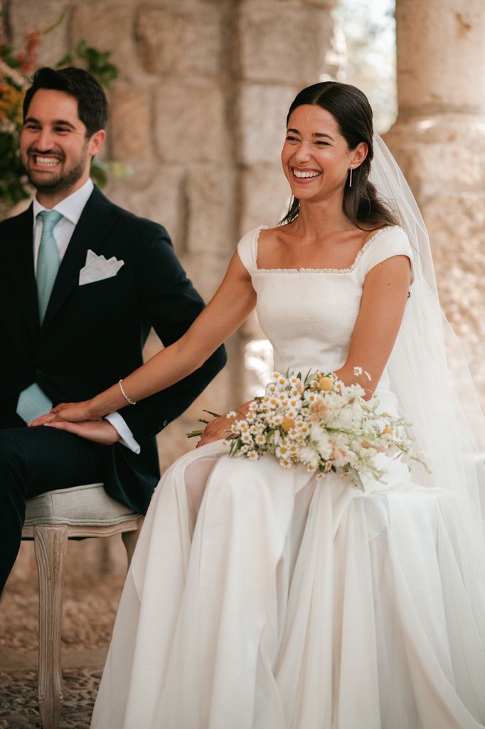 Boda de verano con look de novia de Fátima González Atelier
