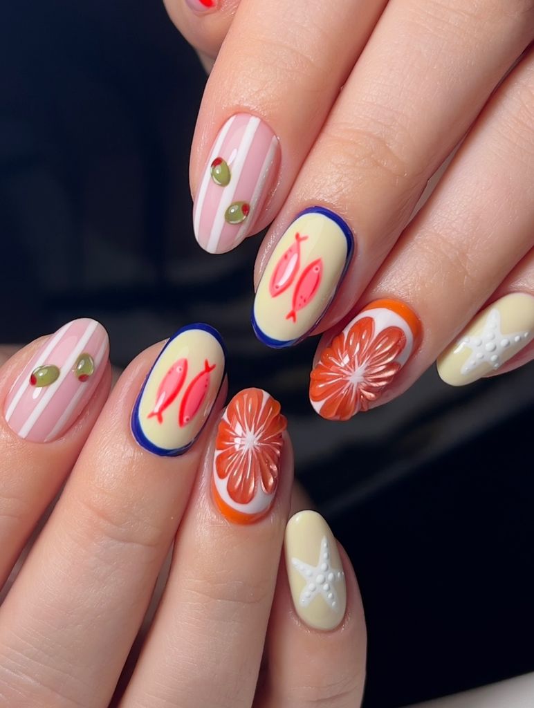 Manicura inspirada en Cádiz