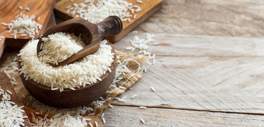 El Basmati es una variedad de grano largo