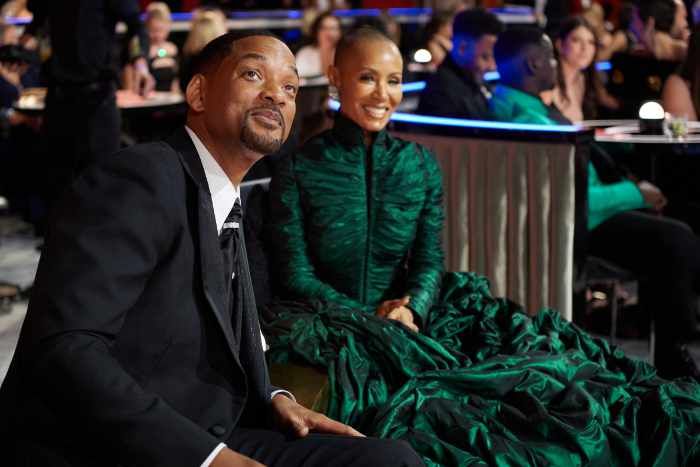 Will Smith y Jada Pinkett en los Oscar
