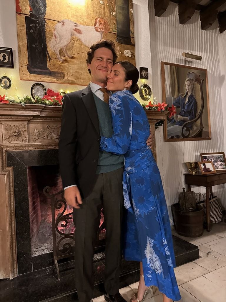 Ana Cristina Portillo en Nochebuena.