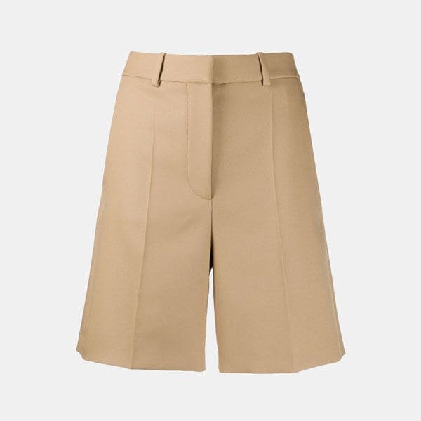 bermudas largas estilo celine