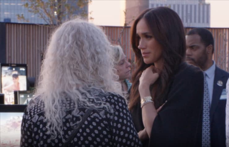 Meghan Markle y el príncipe Harry inauguran un monumento en Nueva York en honor a las vidas perdidas por las redes sociales: "Todos los niños deberían estar seguros"