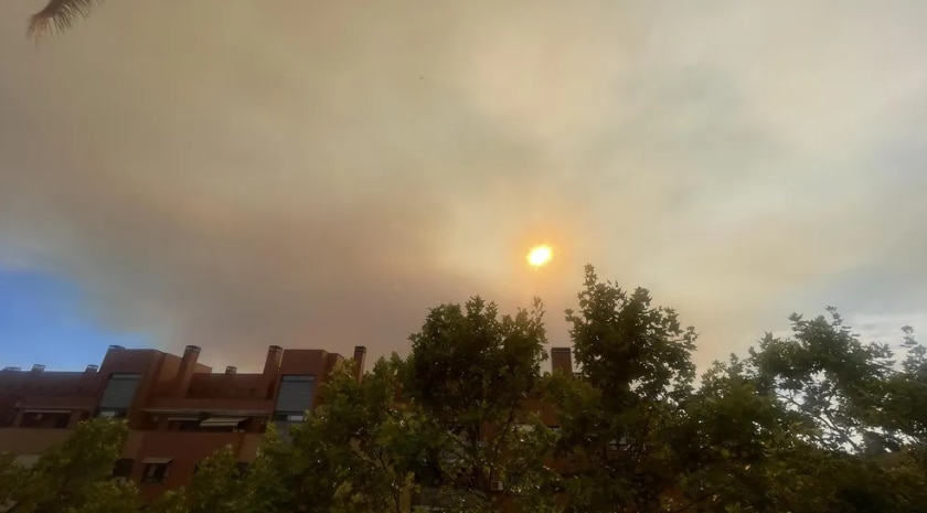 Incendio en Toledo