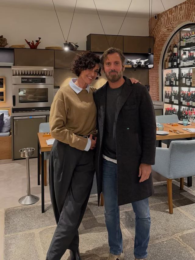 Una preciosa imagen de la pareja