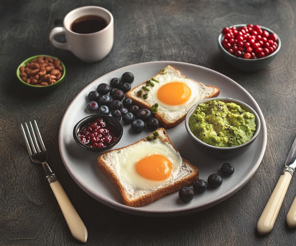 En el desayuno de Carlos Alcaraz suele haber fruta, tostadas, café y, en ocasiones, huevos.