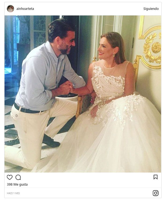 Ainhoa Arteta y Matías Urrea