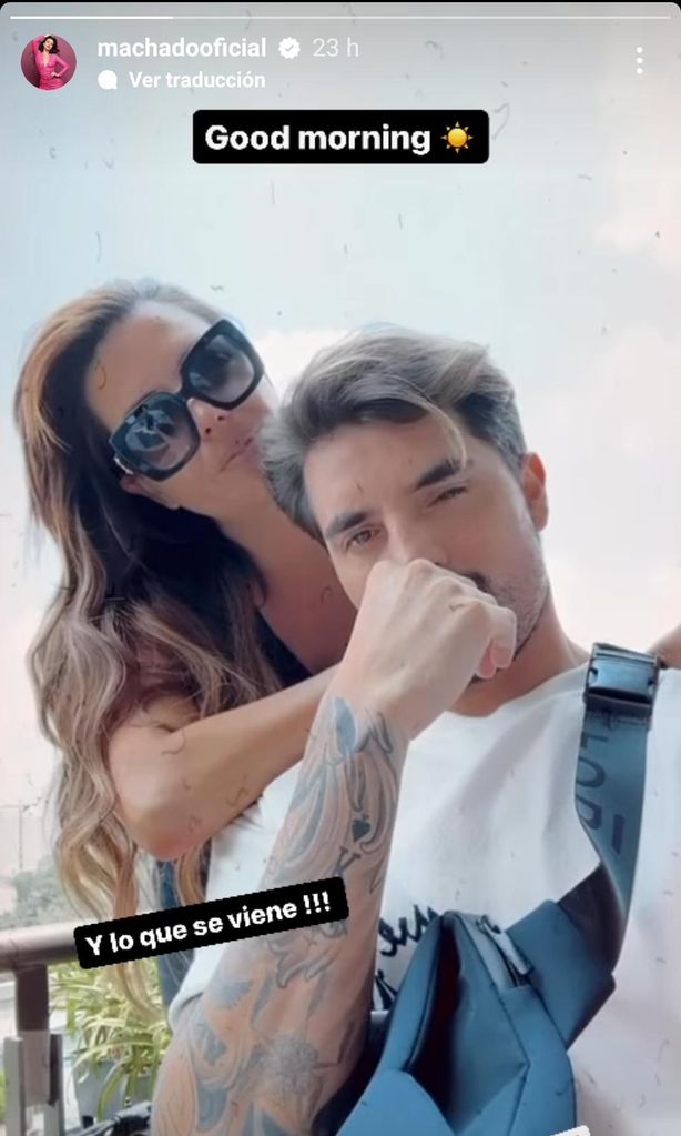 Alicia Machado y Christian Estrada