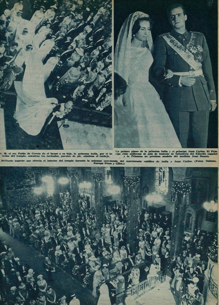 Boda reina Sofía y rey Juan Carlos HOLA