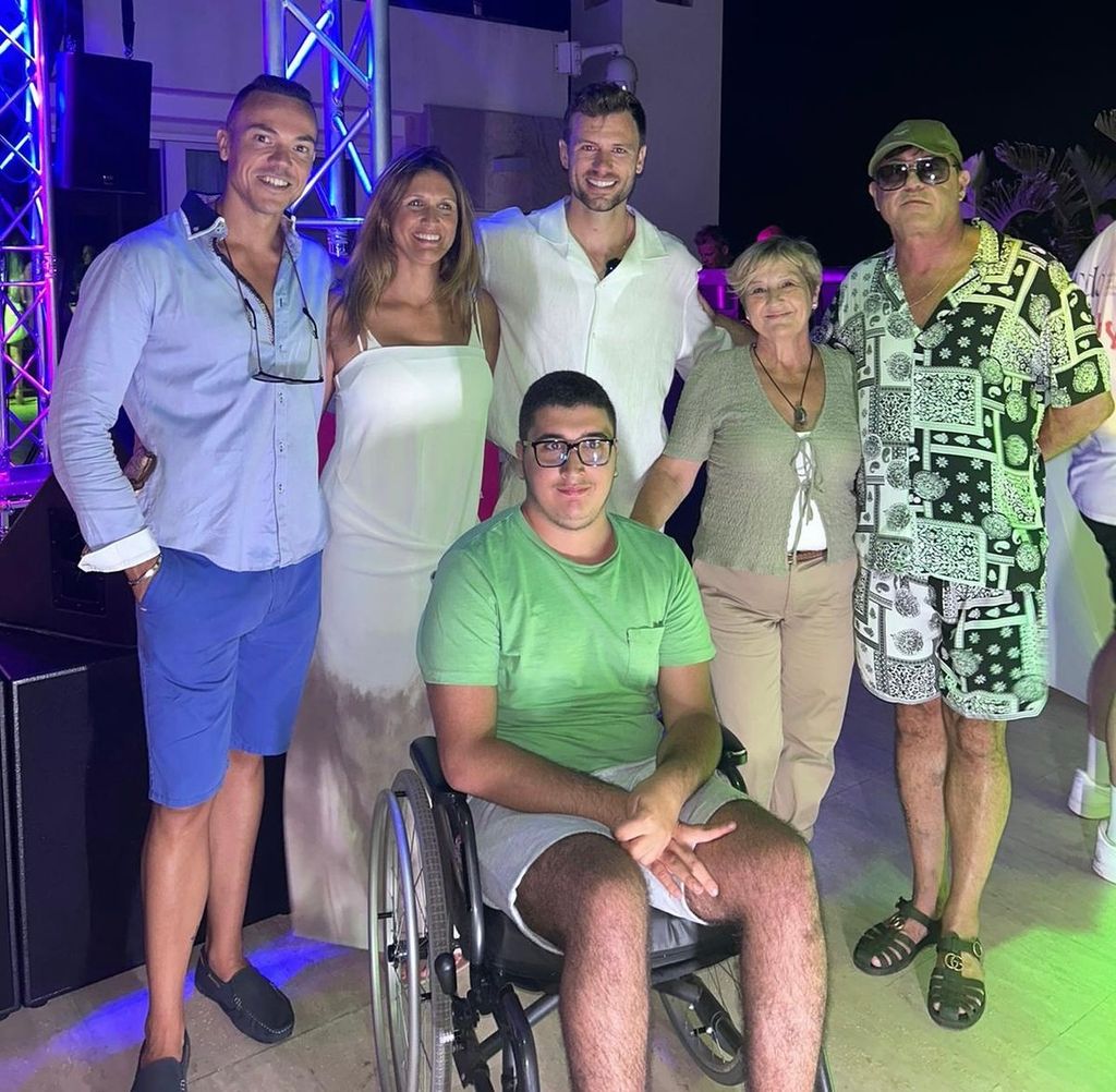 Toni Company en un evento solidario de AEFAT