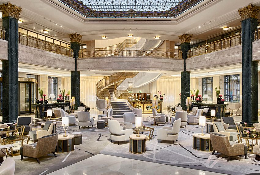Lobby del hotel Four Seasons Madrid