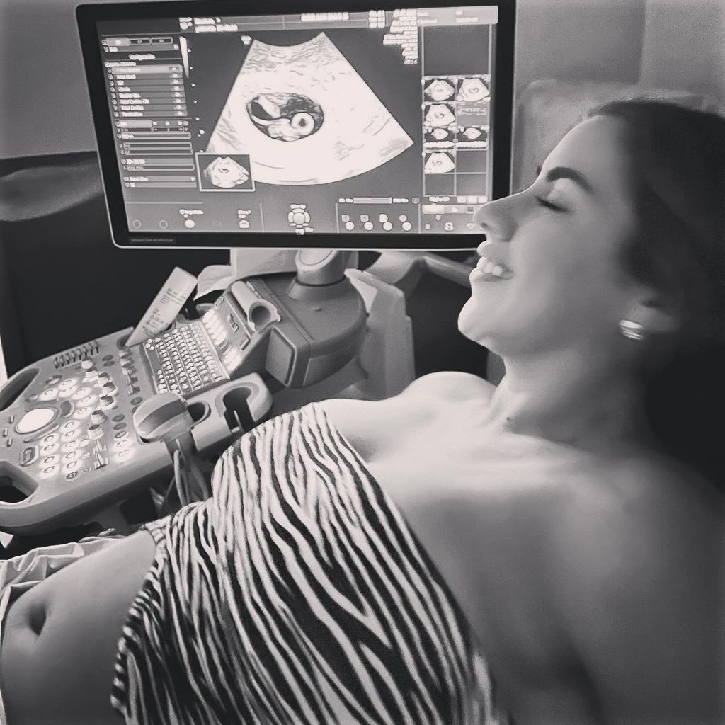 Con esta imagen Sol Macaluso anunciaba en sus redes sociales la terrible noticia de su aborto gemelar