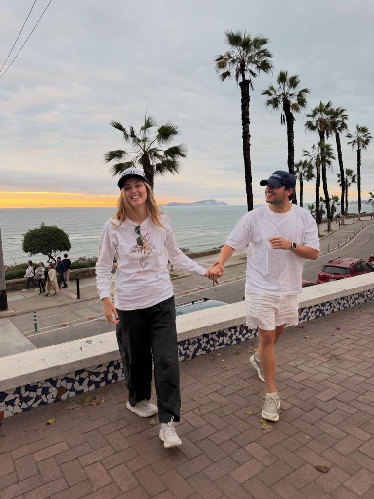 Chiara y Jose conociendo Lima