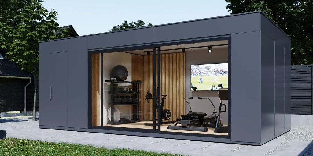 Gimnasio prefabricado