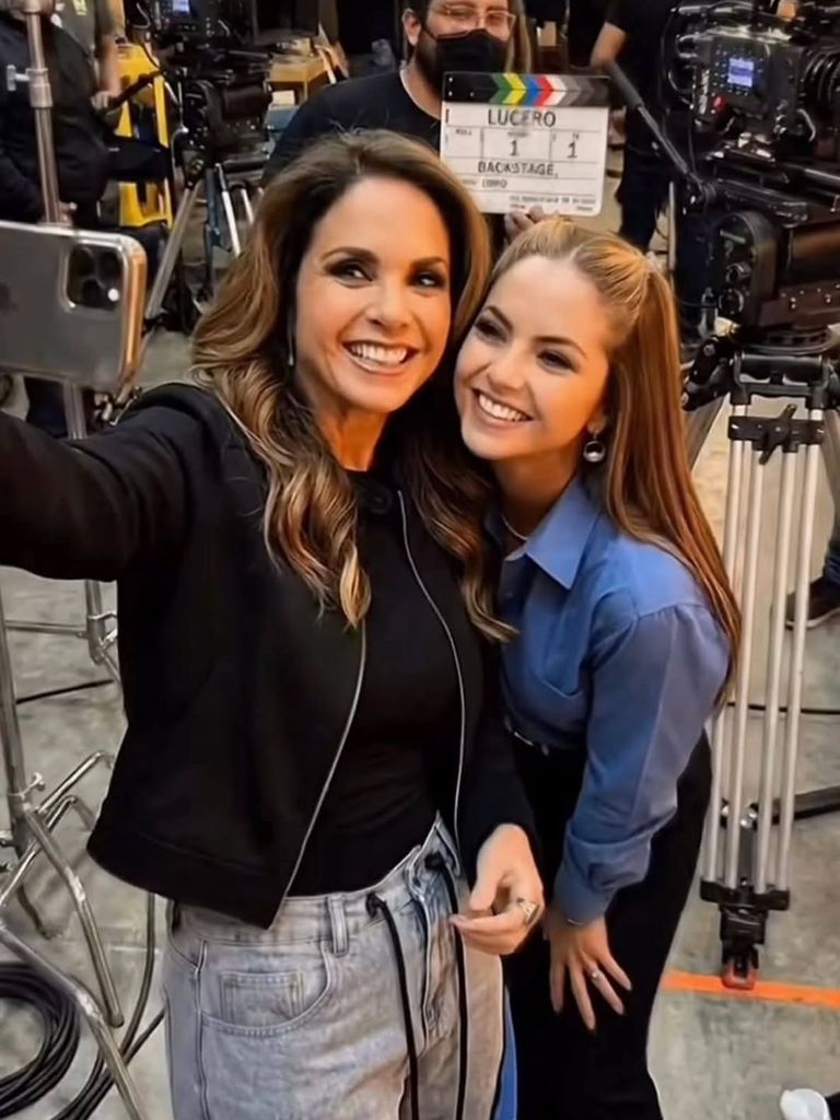 Lucero y 'Andrea San Vicente' 