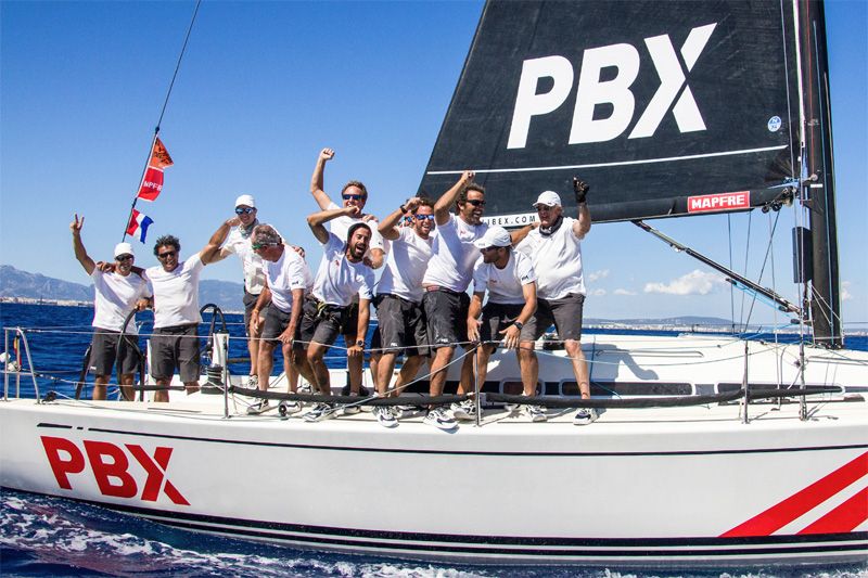 Celebración en la Copa del Rey MAPFRE de vela