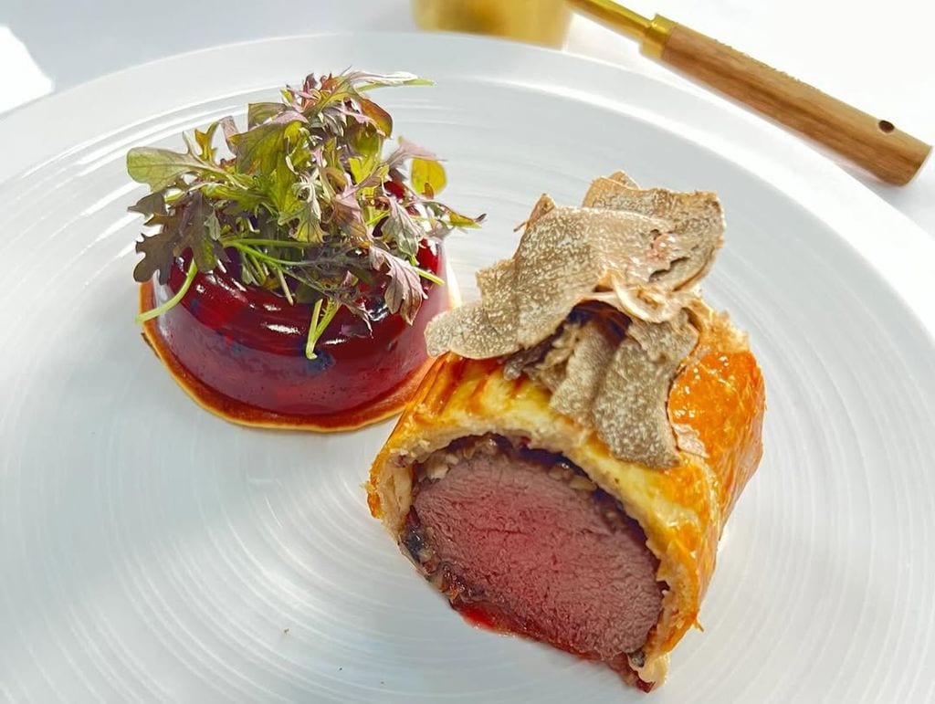 El solomillo del menú