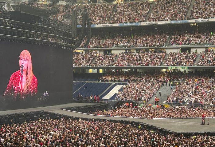 Segundo concierto de Taylor Swift en el Santiago Bernabéu 