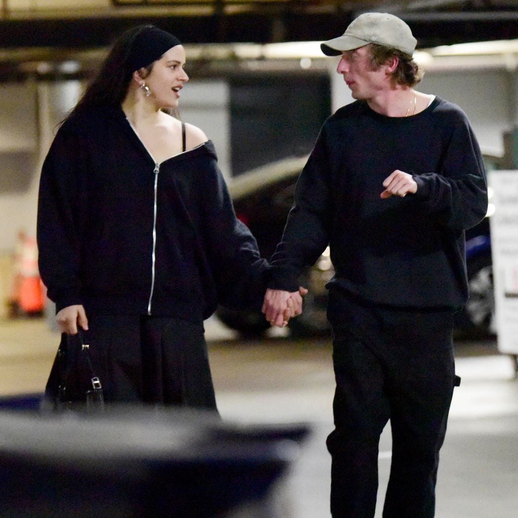 Rosalía y Jeremy Allen White