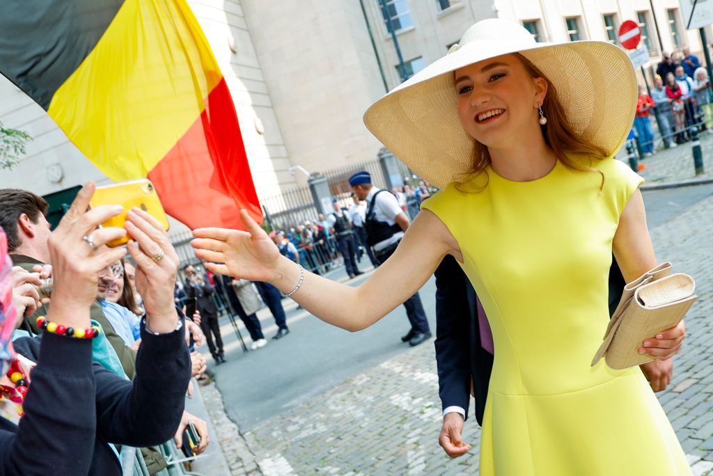Elisabeth de Bélgica en el Día Nacional en 2023