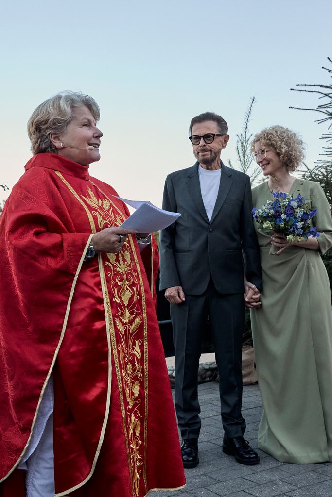 Boda de Bjorn Ulvaeus, de ABBA, y Christina Sas
