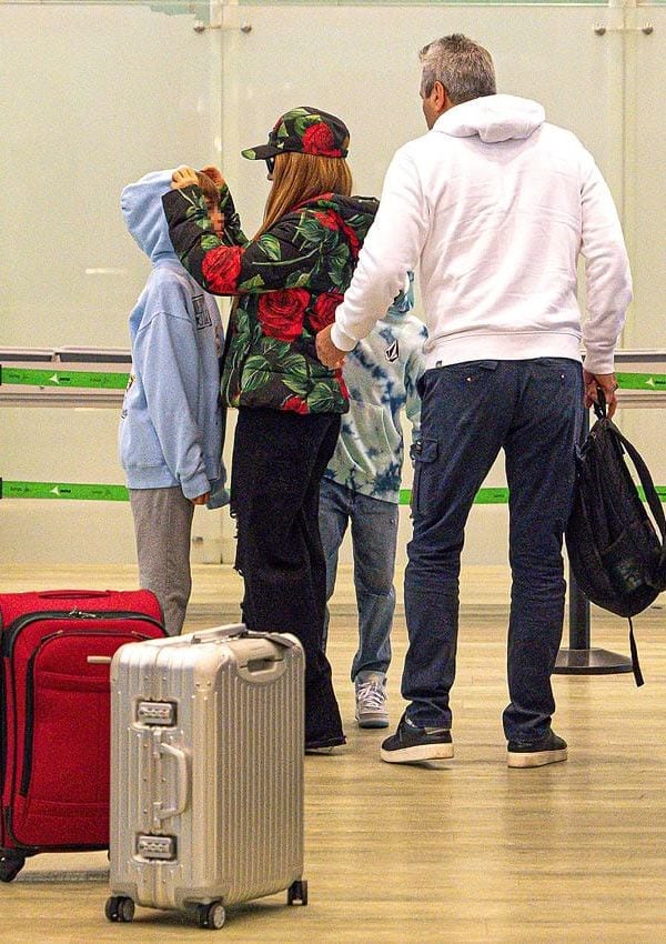 Shakira en el aeropuerto
