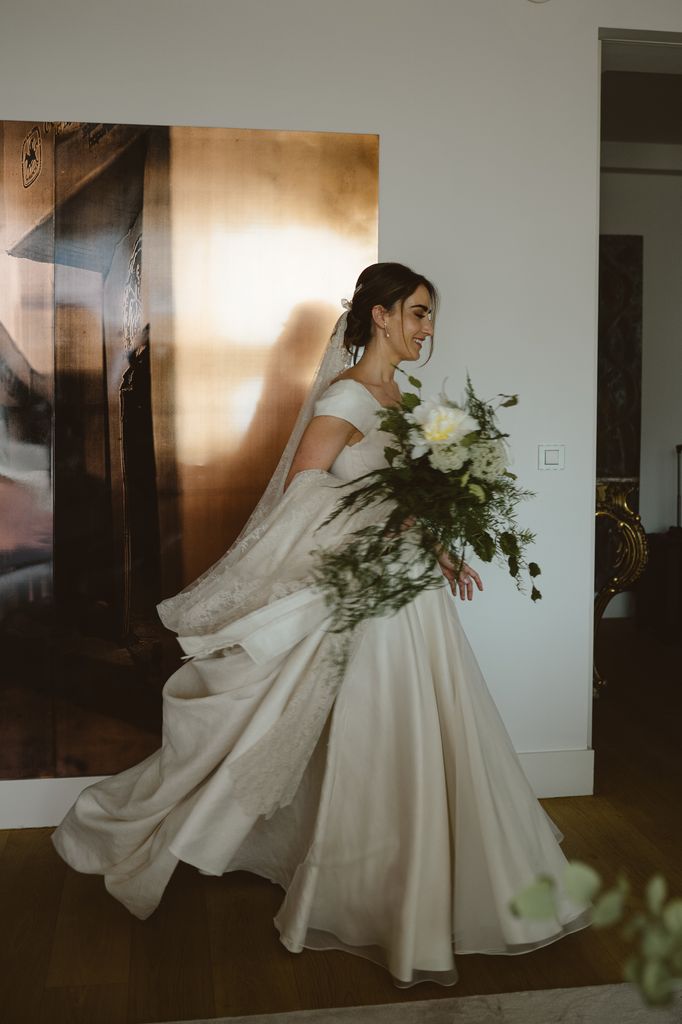 Vestido de novia viral de Flor Fuertes