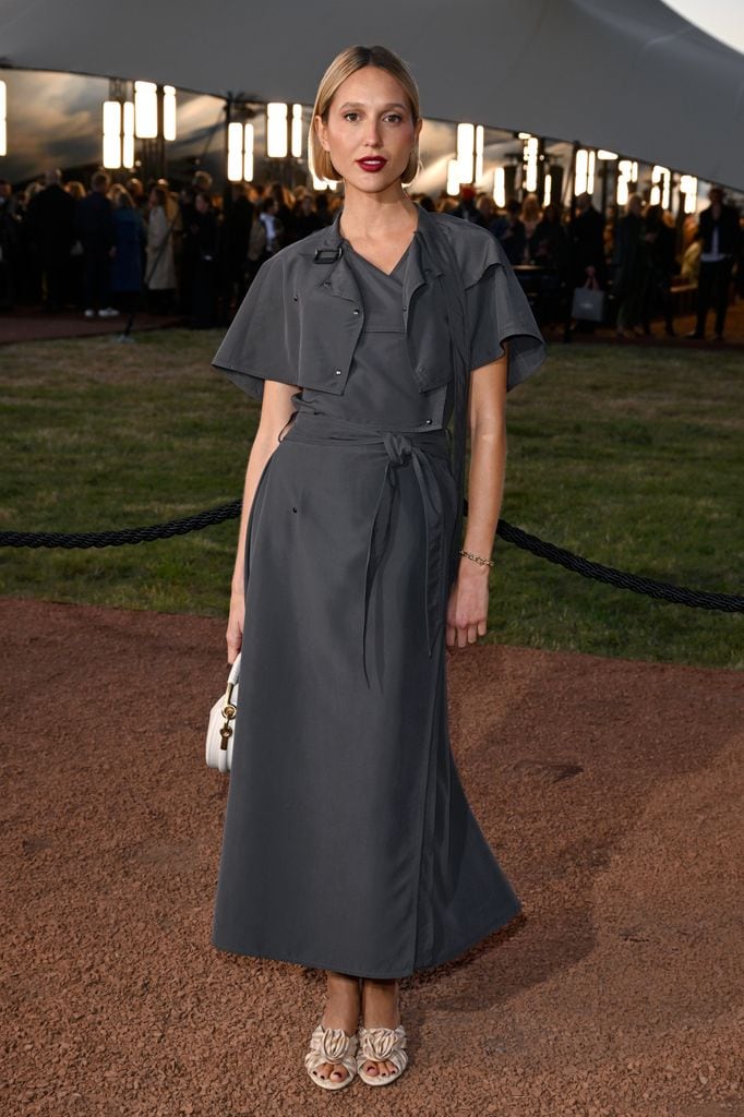 Olympia de Grecia en Milan Fashion Week